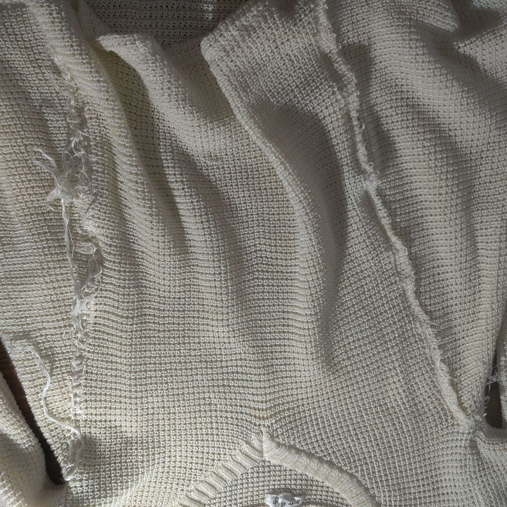 b-Sharp Distressed High-Low Sweater Tunic - Picture 7 of 8